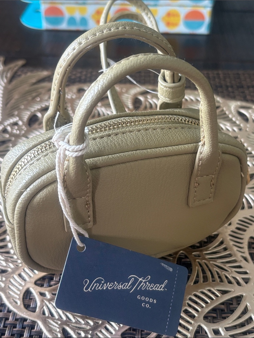 Universal Thread Small Top-Handle Mini Bag in Sage New